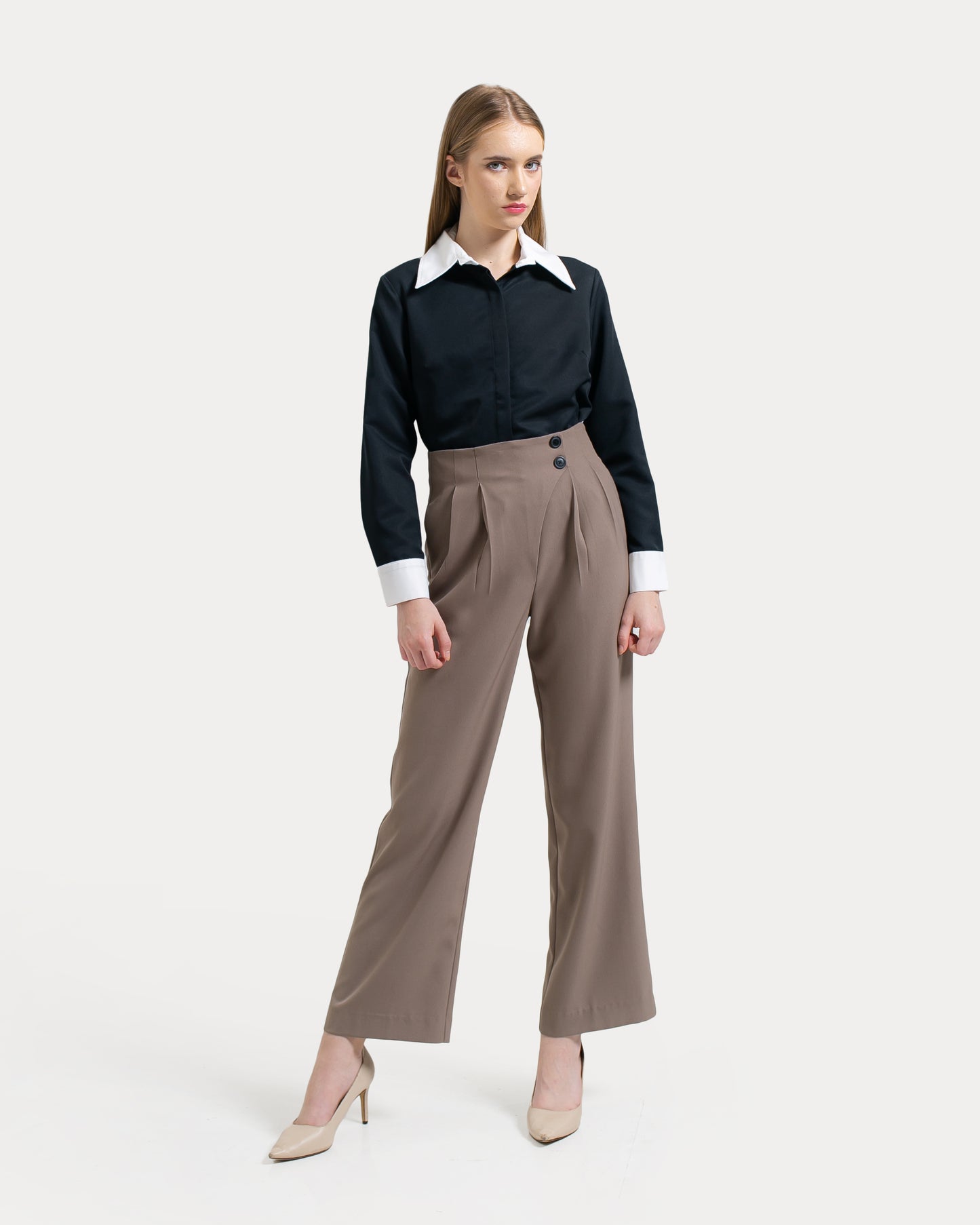 Yara Wrap-Waist Trouser