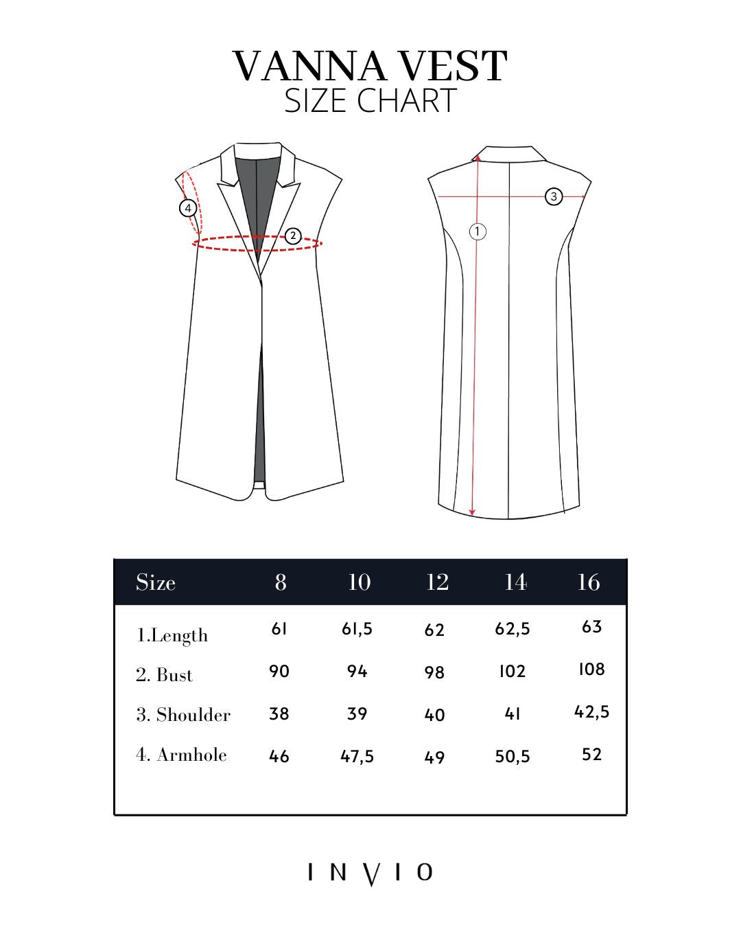 INVIO Vanna Wrap Vest | Atasan Wanita - Resonance