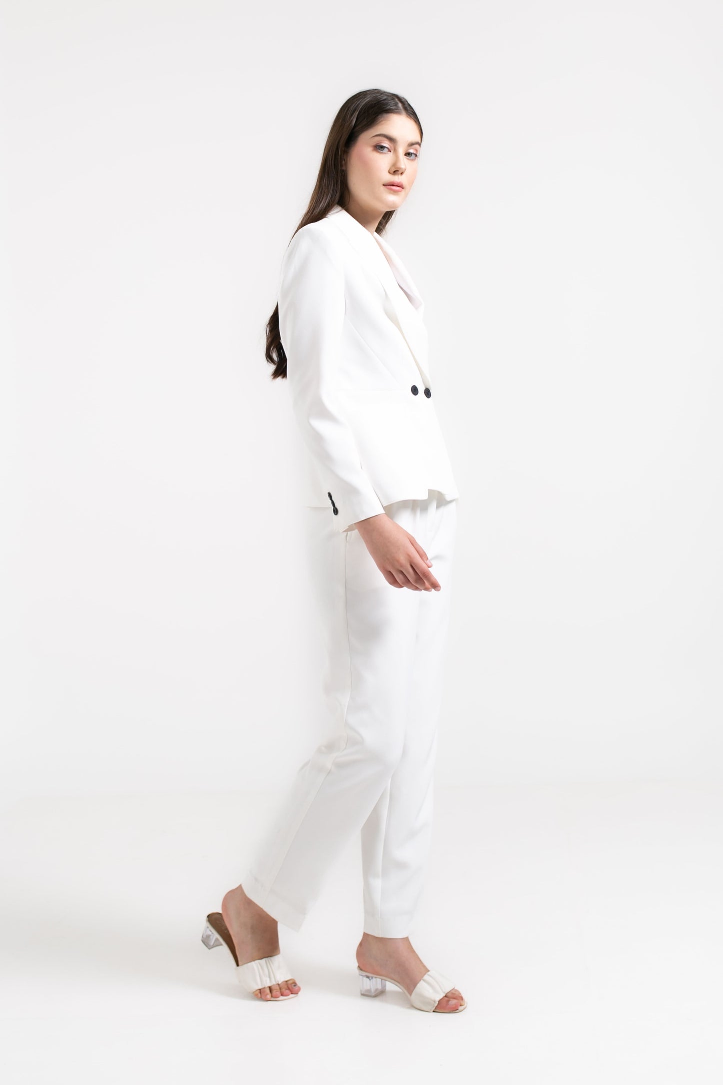 Estella Patch Pocket Architectural Blazer