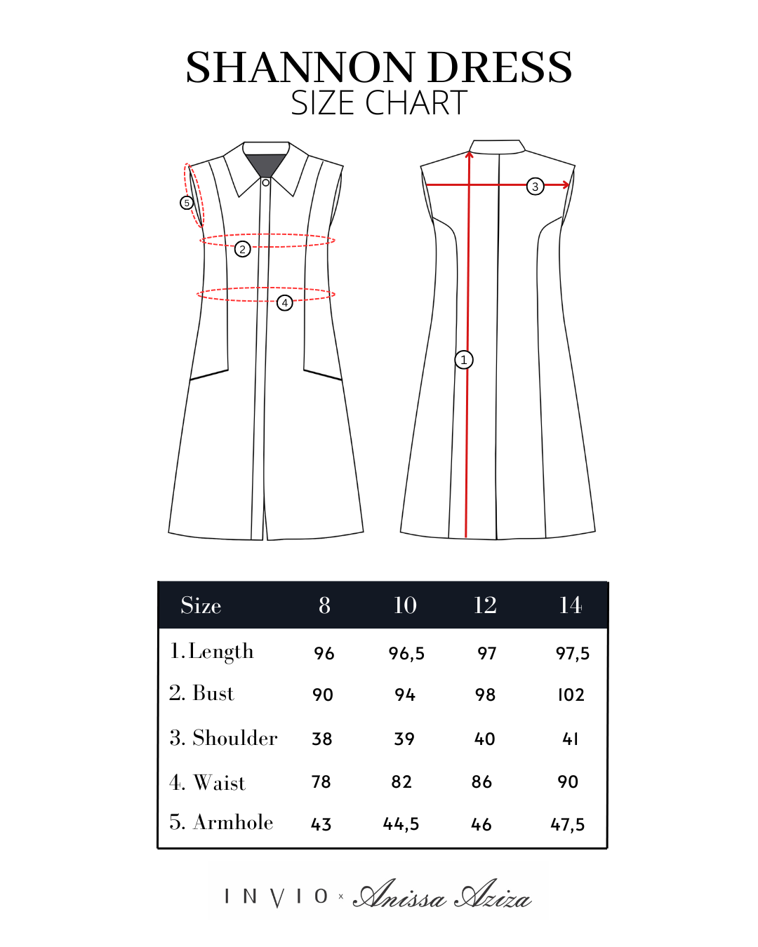 INVIO x Anissa Aziza Shannon Sleeveless Dress | Gaun Wanita