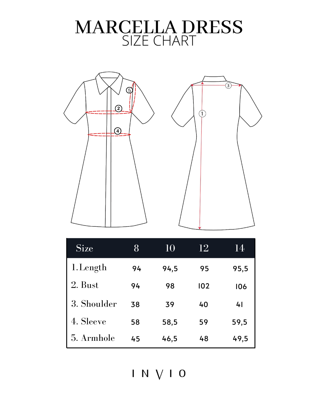 INVIO Marcella Pleated Dress | Gaun Wanita - Arch & Edge