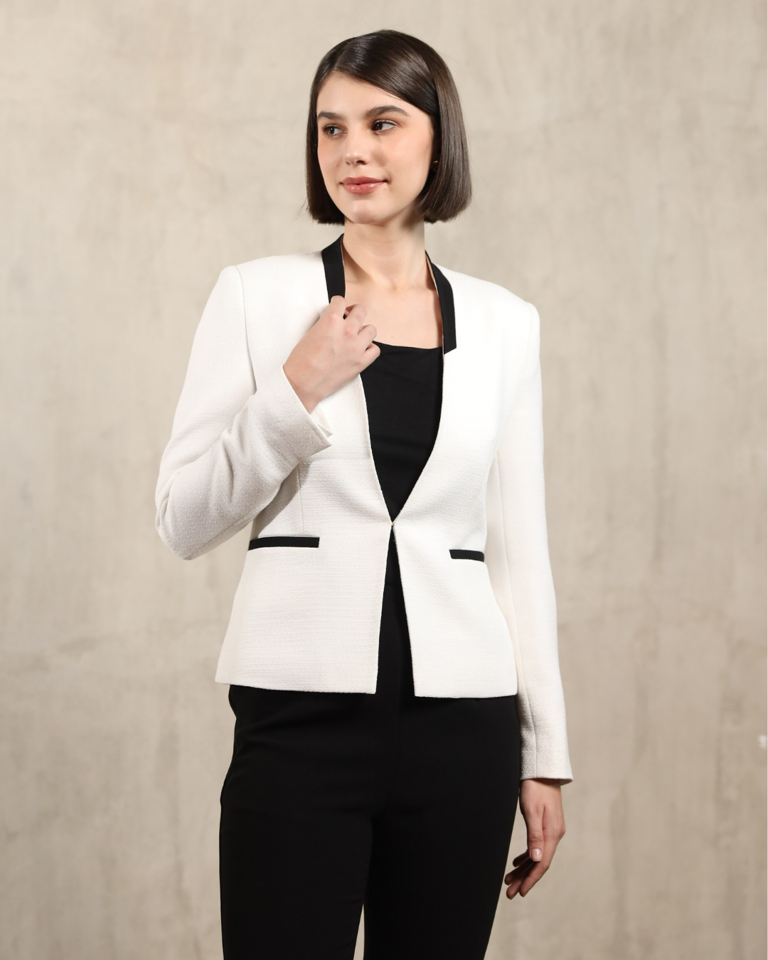 Joandra Tweed Blazer | Jas Wanita - Classy Missy