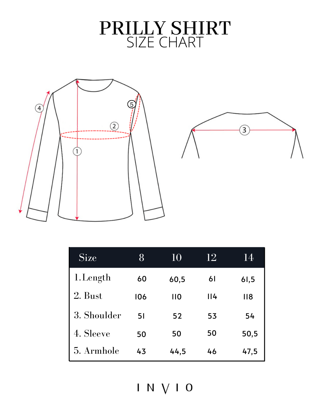 INVIO Prilly Asymmetry Shirt | Kemeja Atasan Wanita - Costa