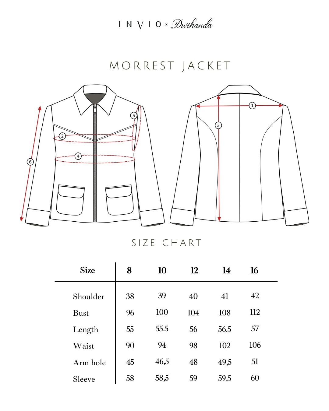 INVIO X Dwihanda Morrest Suede Zip Jacket | Jaket Wanita