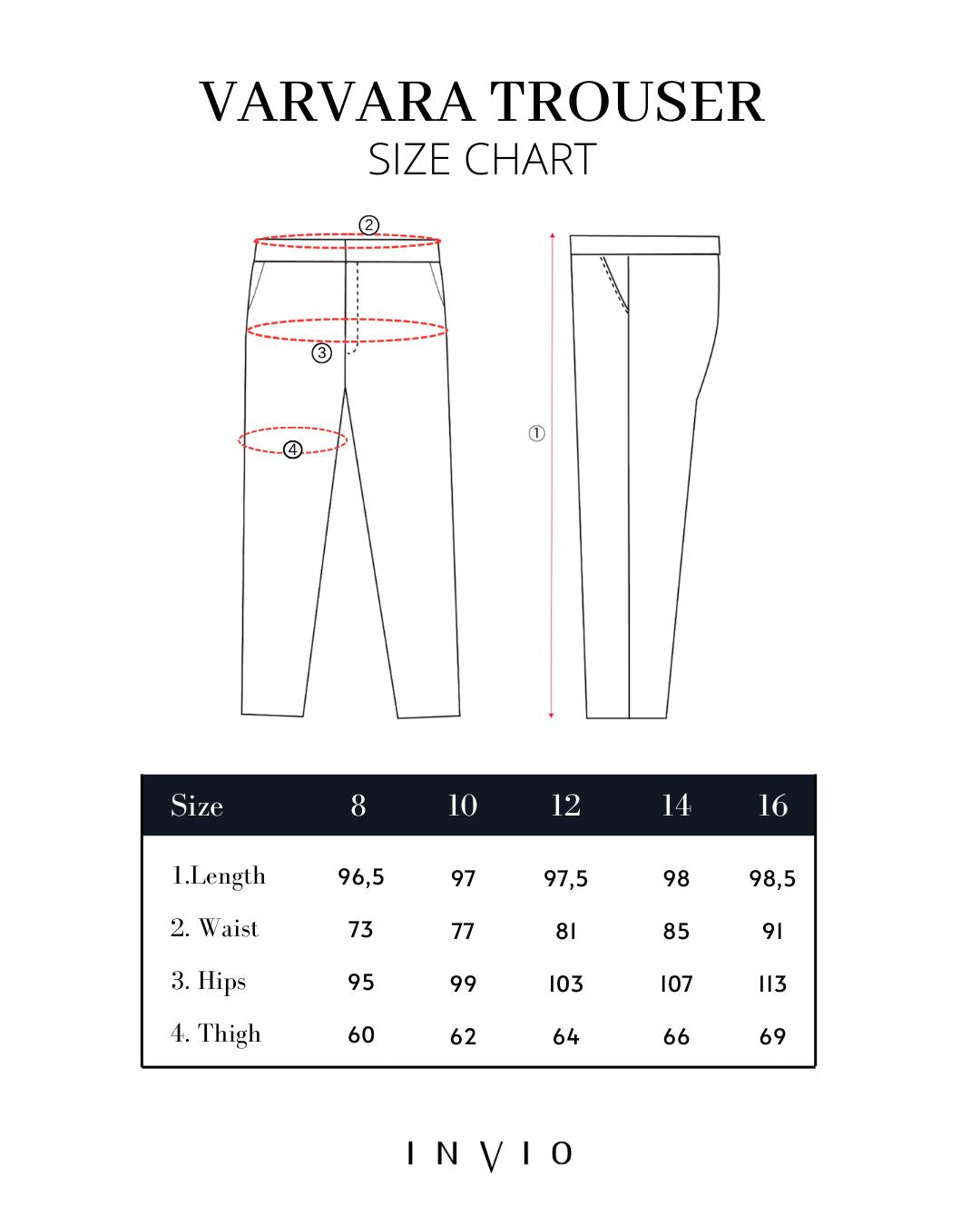 INVIO Varvara Tailored Trousers | Celana Wanita