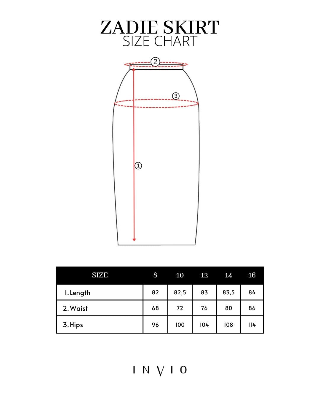 INVIO Zadie Layered Waist Skirt | Rok Wanita - Atelier Collection