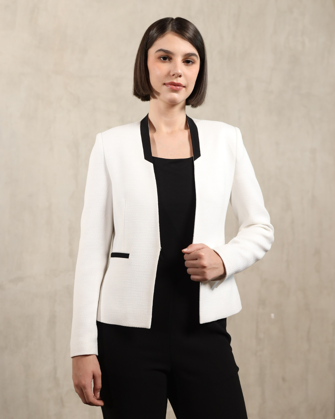 Joandra Tweed Blazer | Jas Wanita - Classy Missy