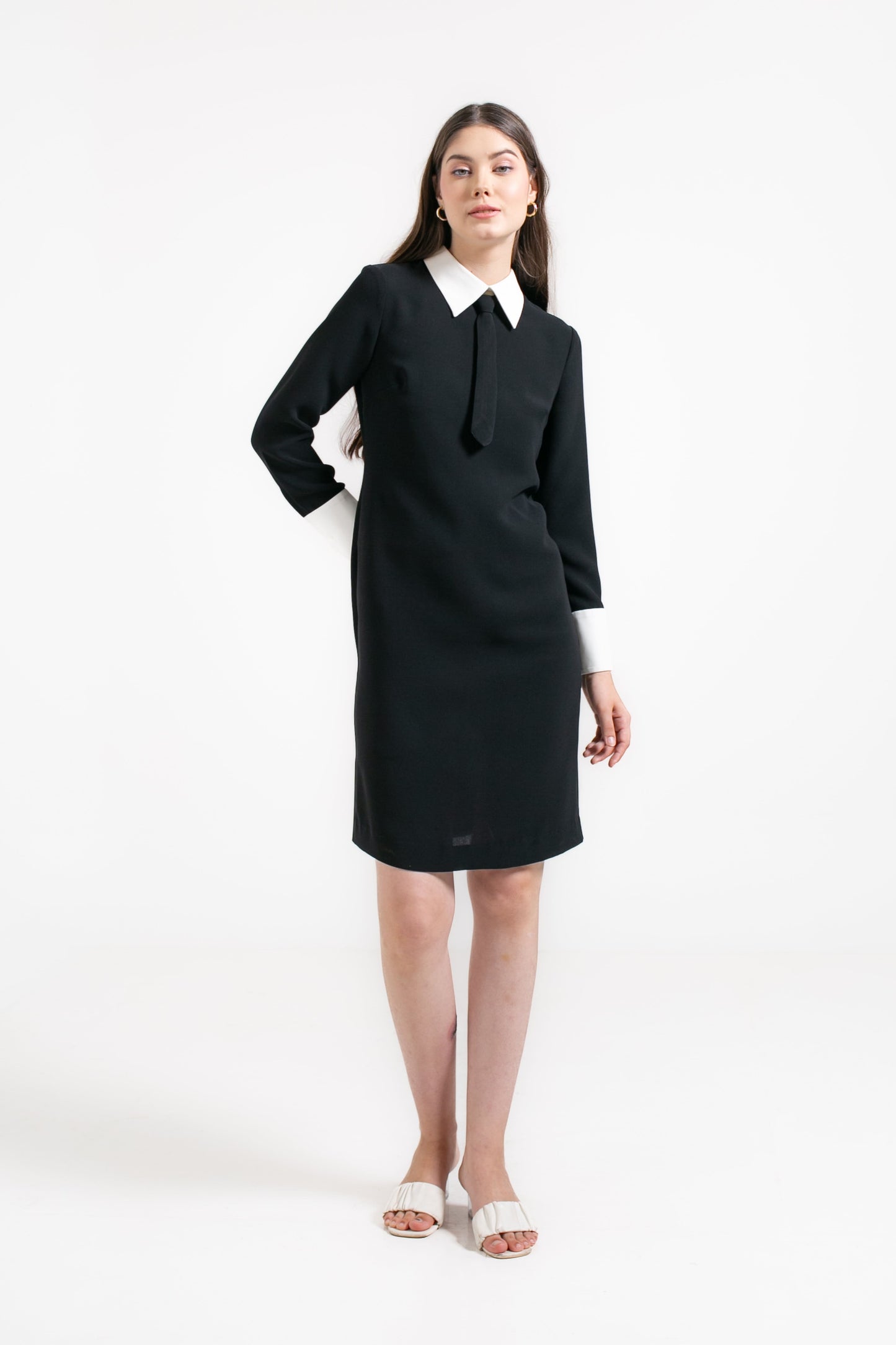 Edith Monochromatic Dress