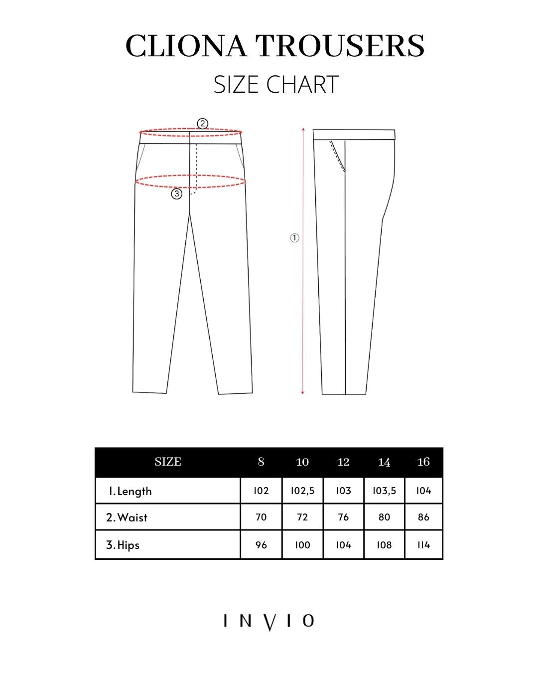 Cliona Tweed Tripple Button Trousers