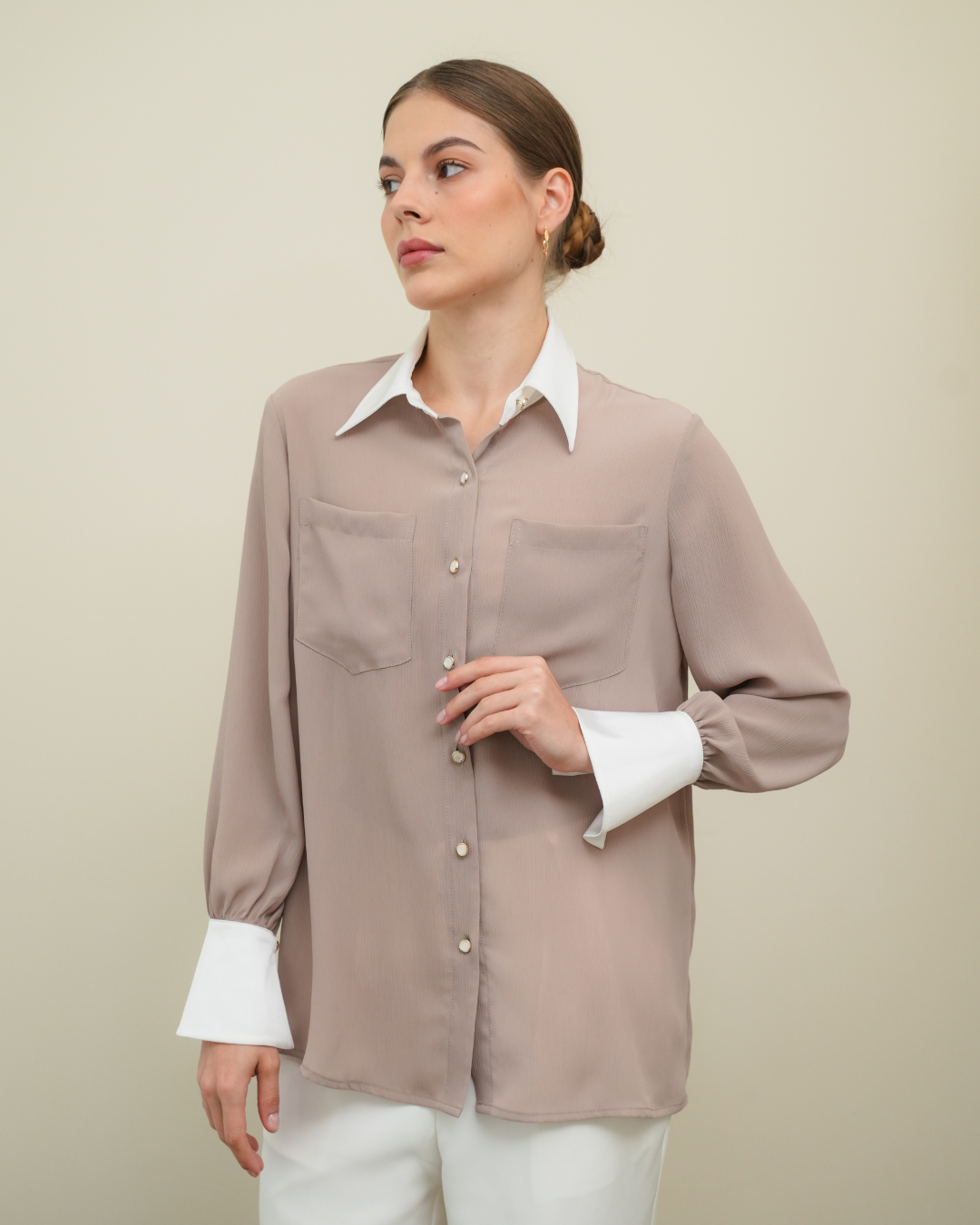 Floria Shirt Brown