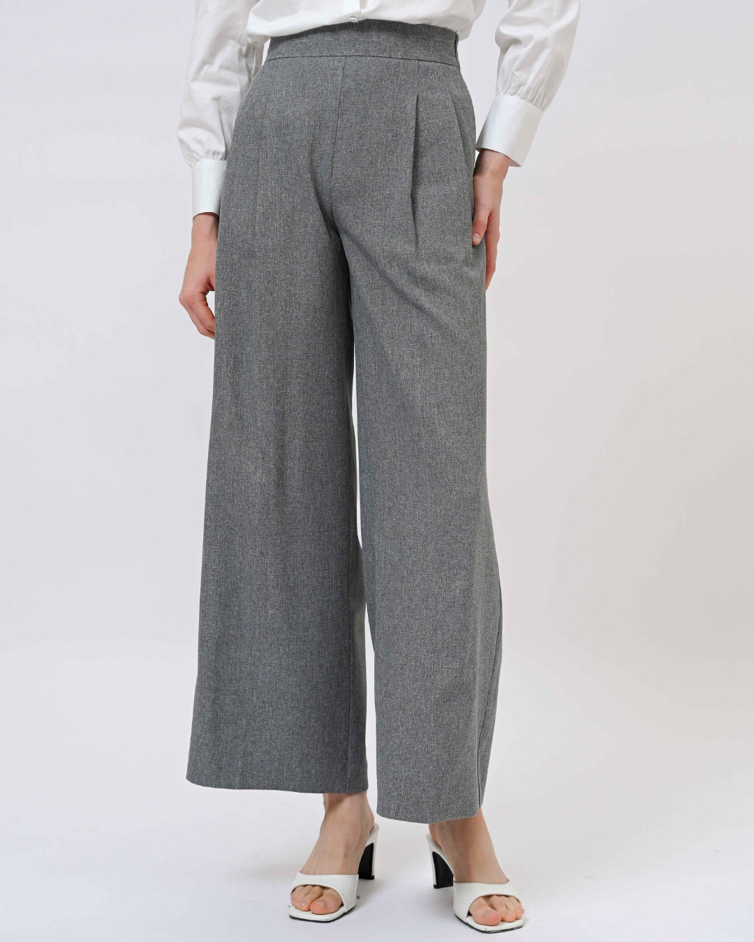 INVIO x Anissa Aziza Ashley High Waisted Trouser | Celana Wanita