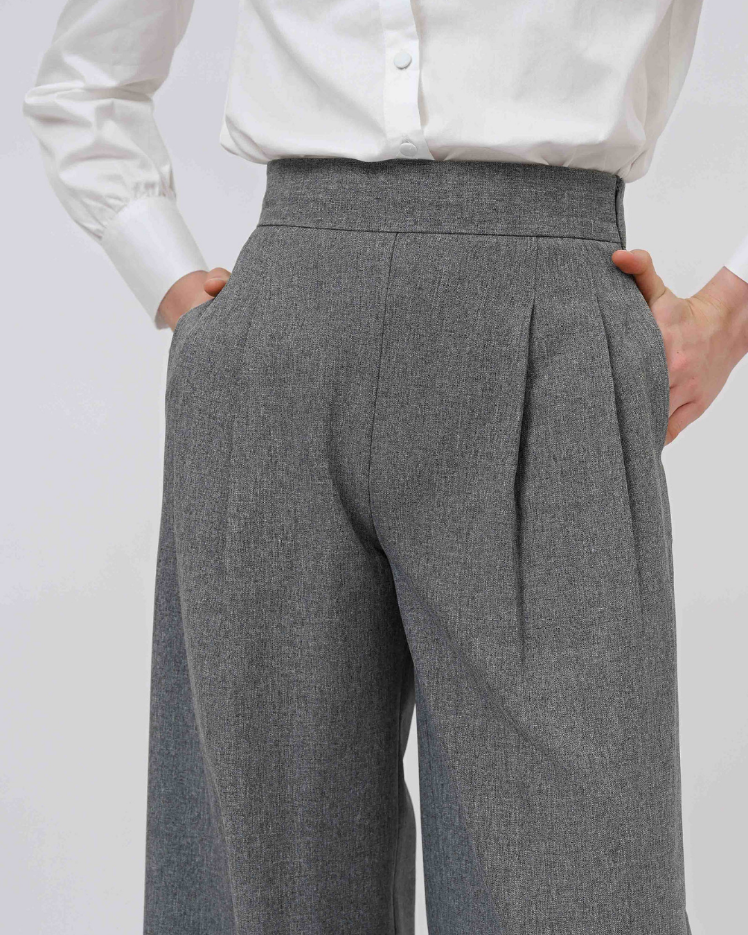 INVIO x Anissa Aziza Ashley High Waisted Trouser | Celana Wanita