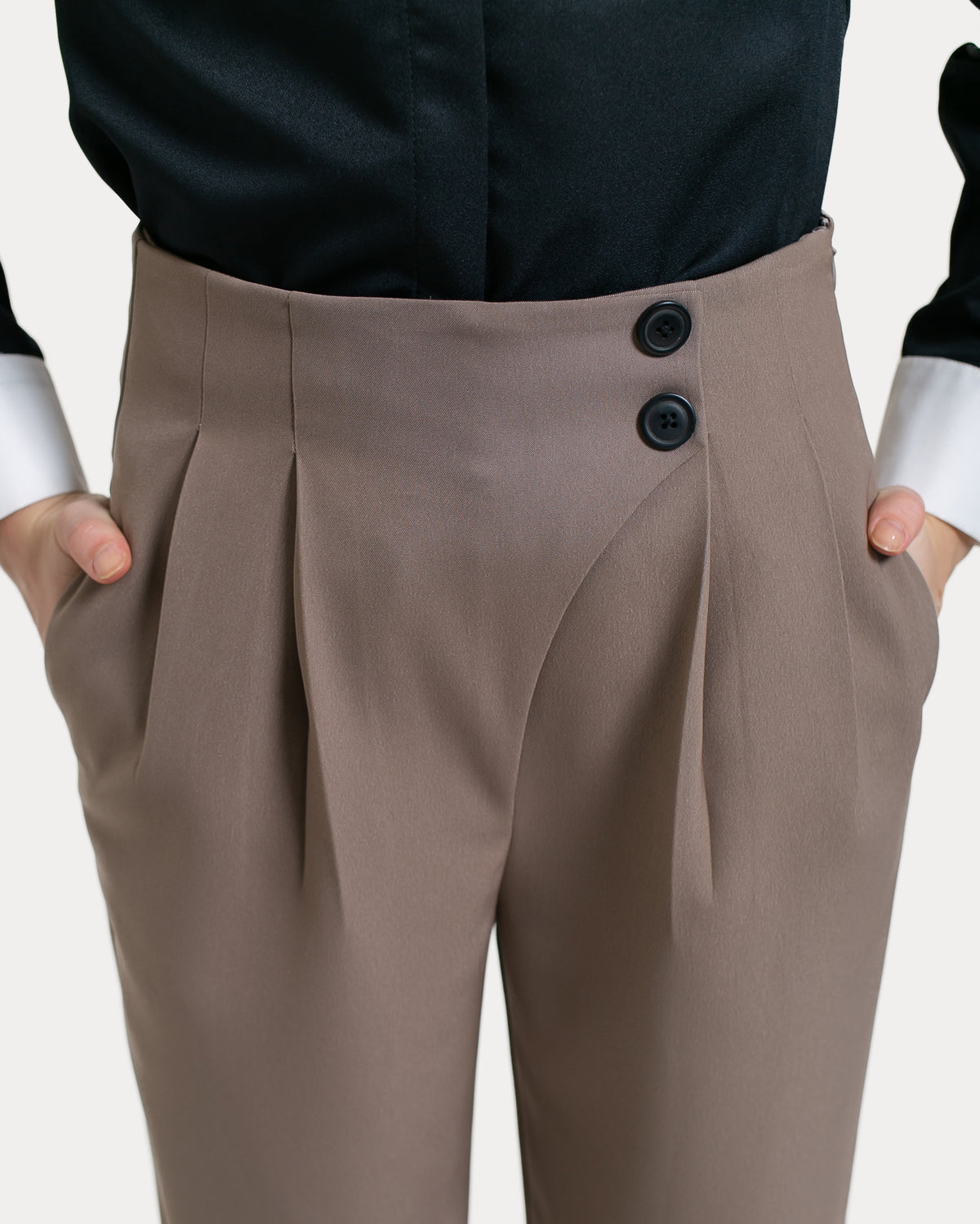 Yara Wrap-Waist Trouser