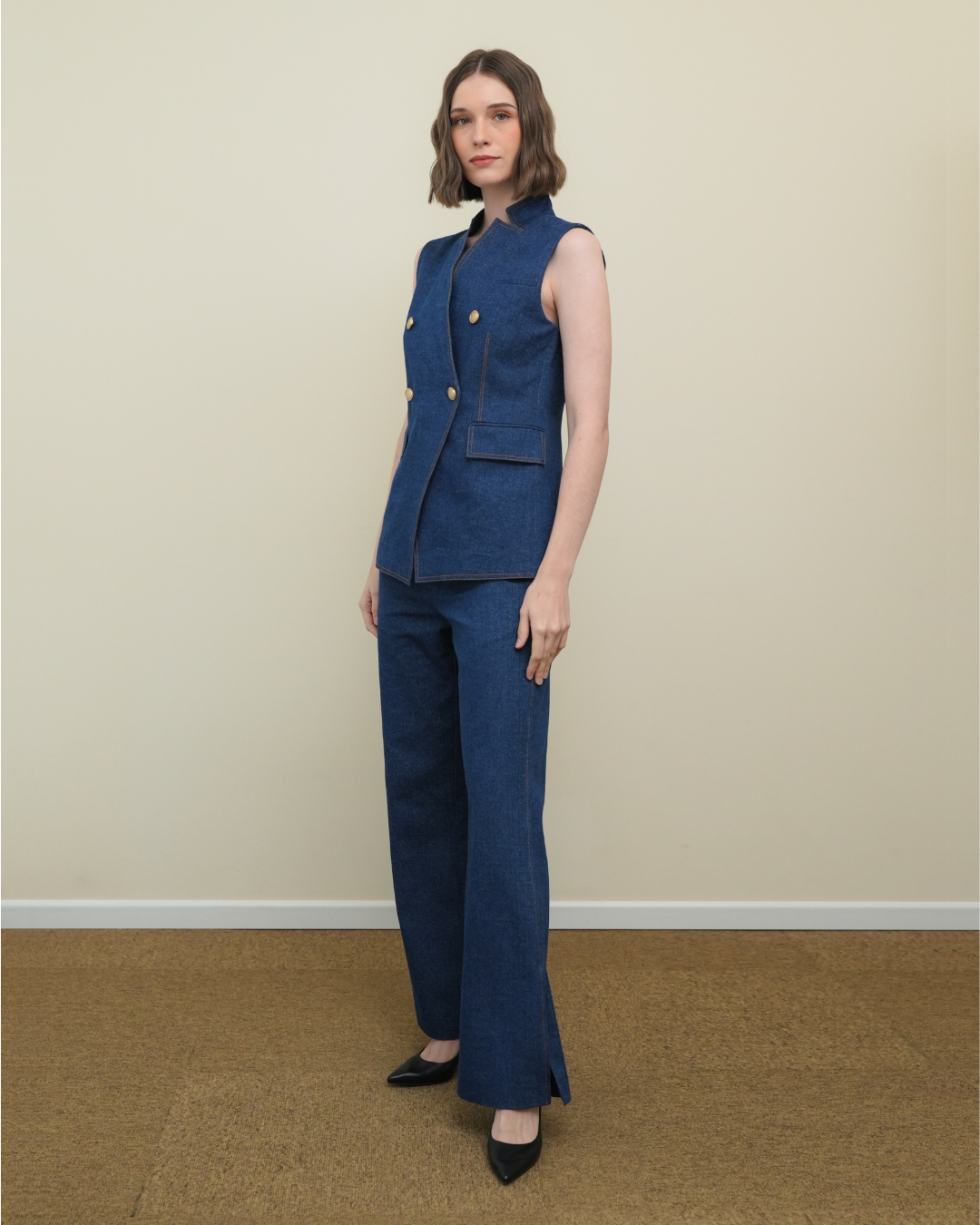 Fallyn Denim Vest