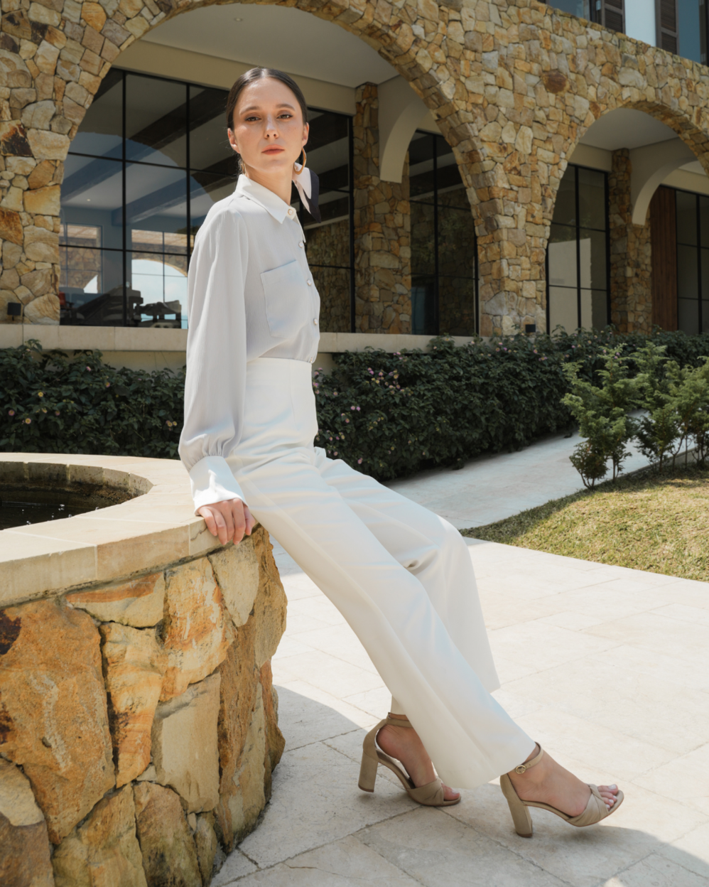 INVIO Pearce Tailored Bootcut Trousers | Celana Wanita - Costa