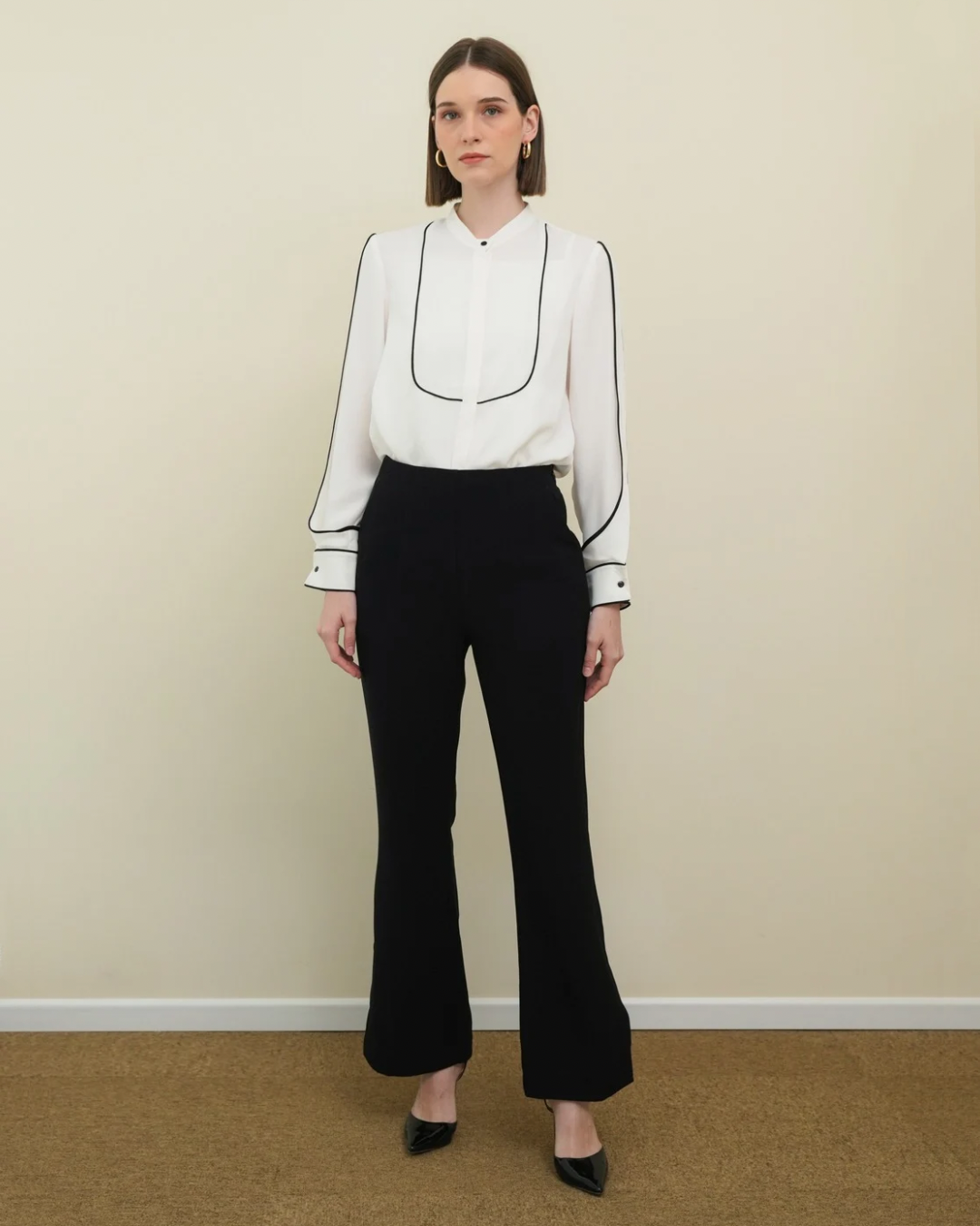 Freya Split-Cuff Bootcut Trouser