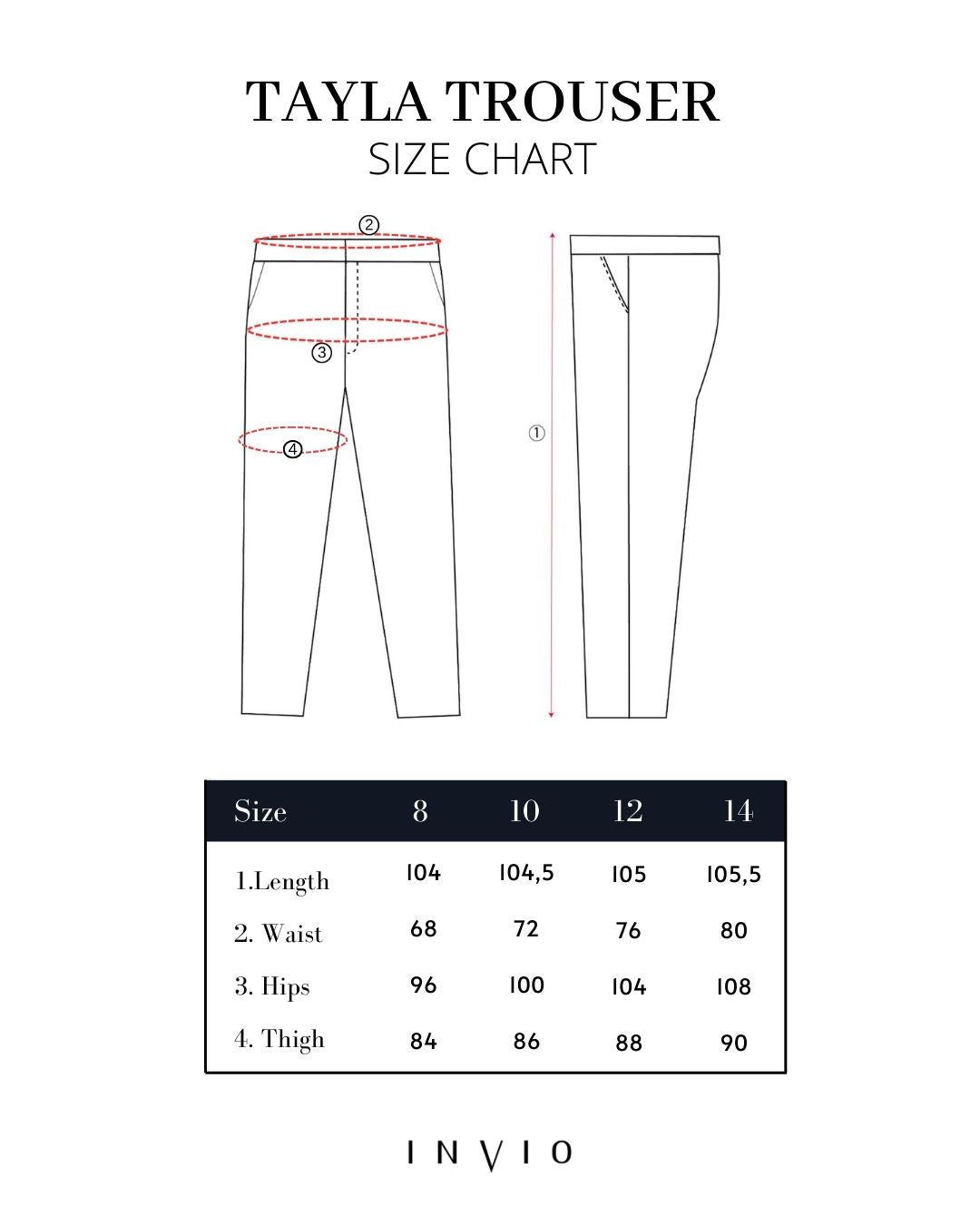 INVIO Tayla Glide Trousers | Celana Wanita - Luminescence