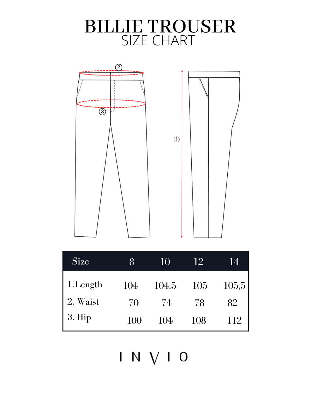 Billie Wide Leg Trouser