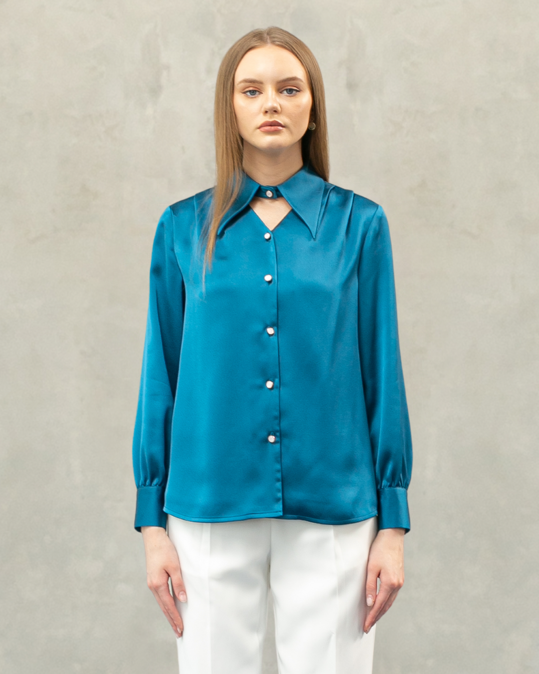 Georgina Spread Collar Shirt