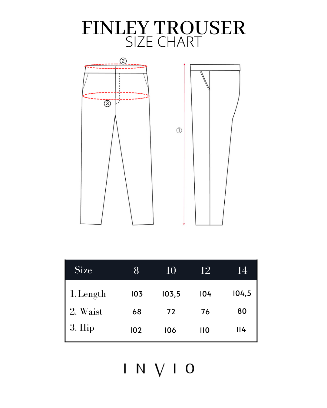 Finley Waistband Trouser