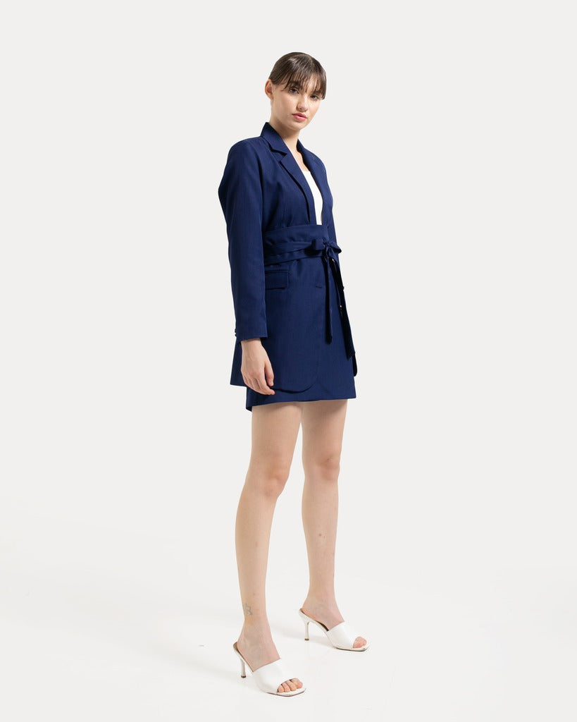 INVIO x Jennifer Christie - Maude Oversized Obi Blazer