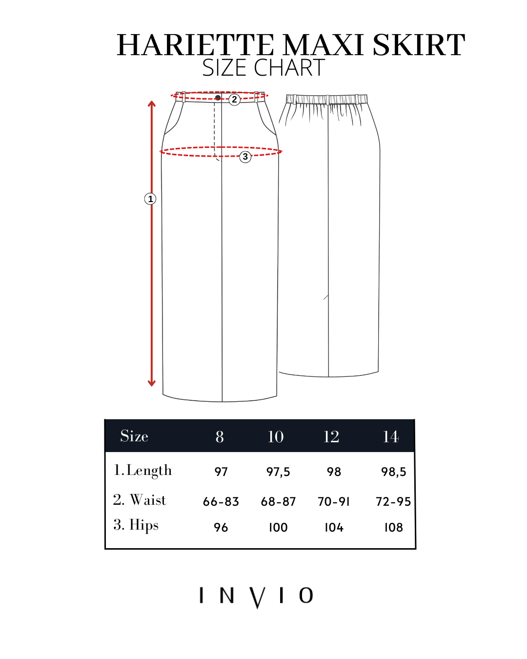 Heriette Stripe Maxi Skirt | Rok Wanita - Everlasting