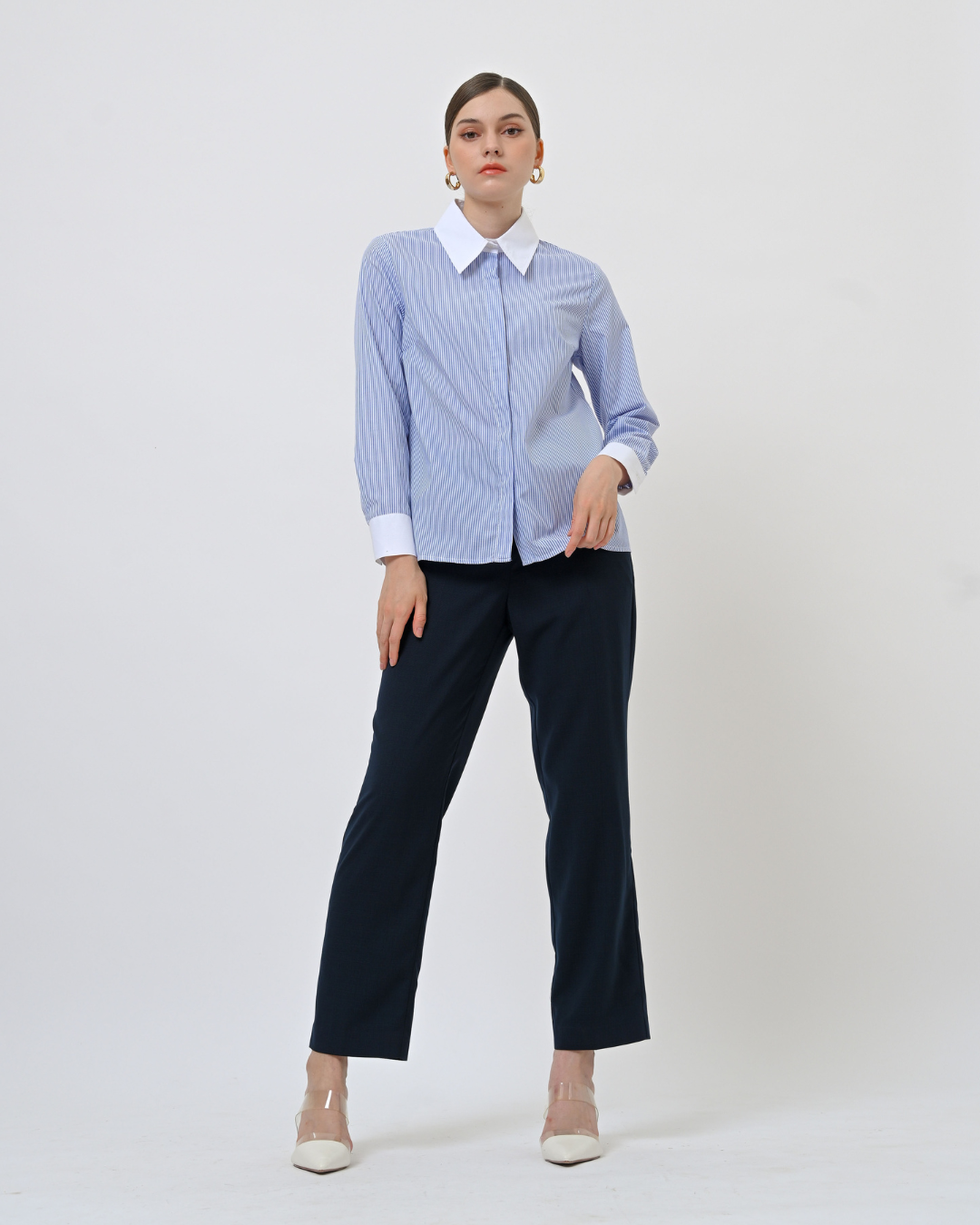 Dawson Striped Blue Shirt