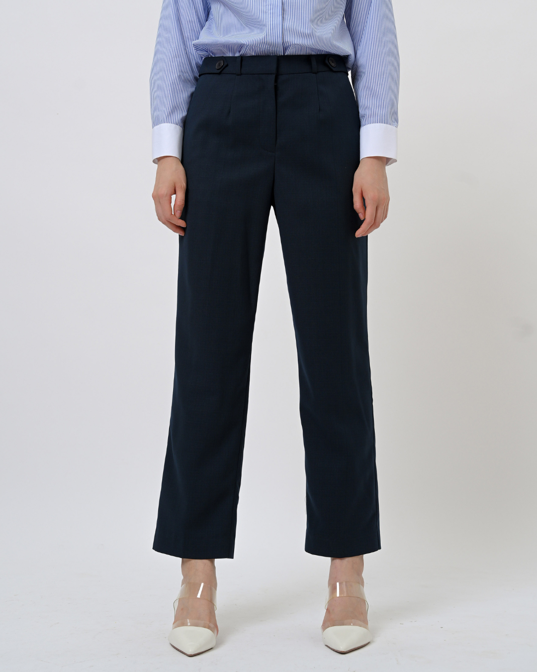 Zofia Half Belt Trouser