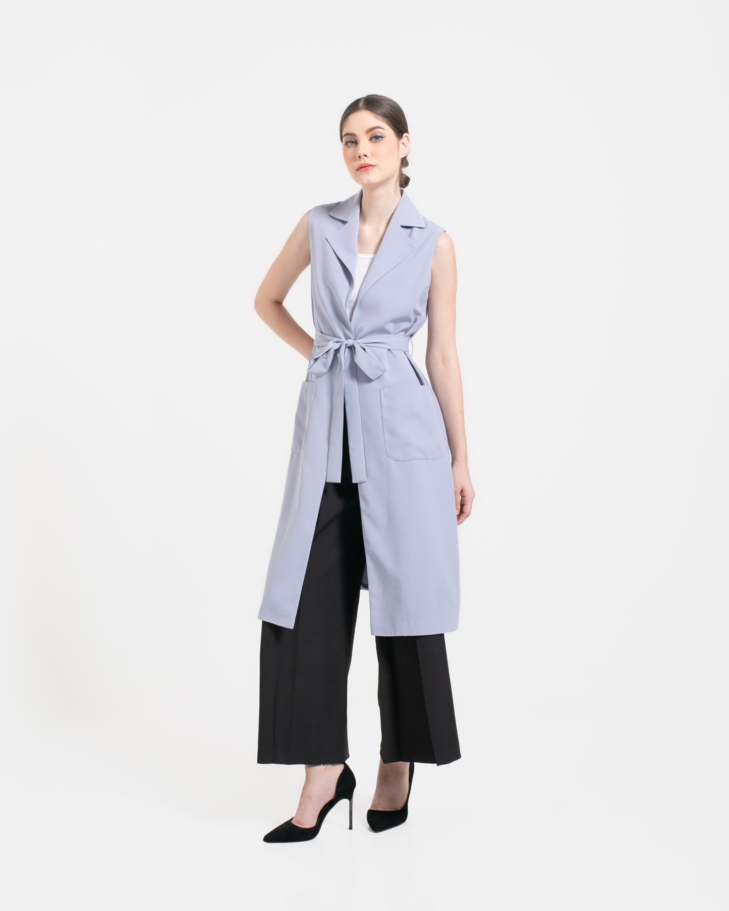 Delilah Long Vest