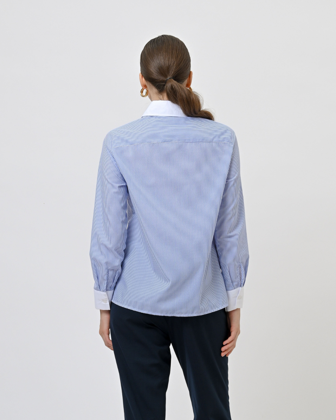 Dawson Striped Blue Shirt