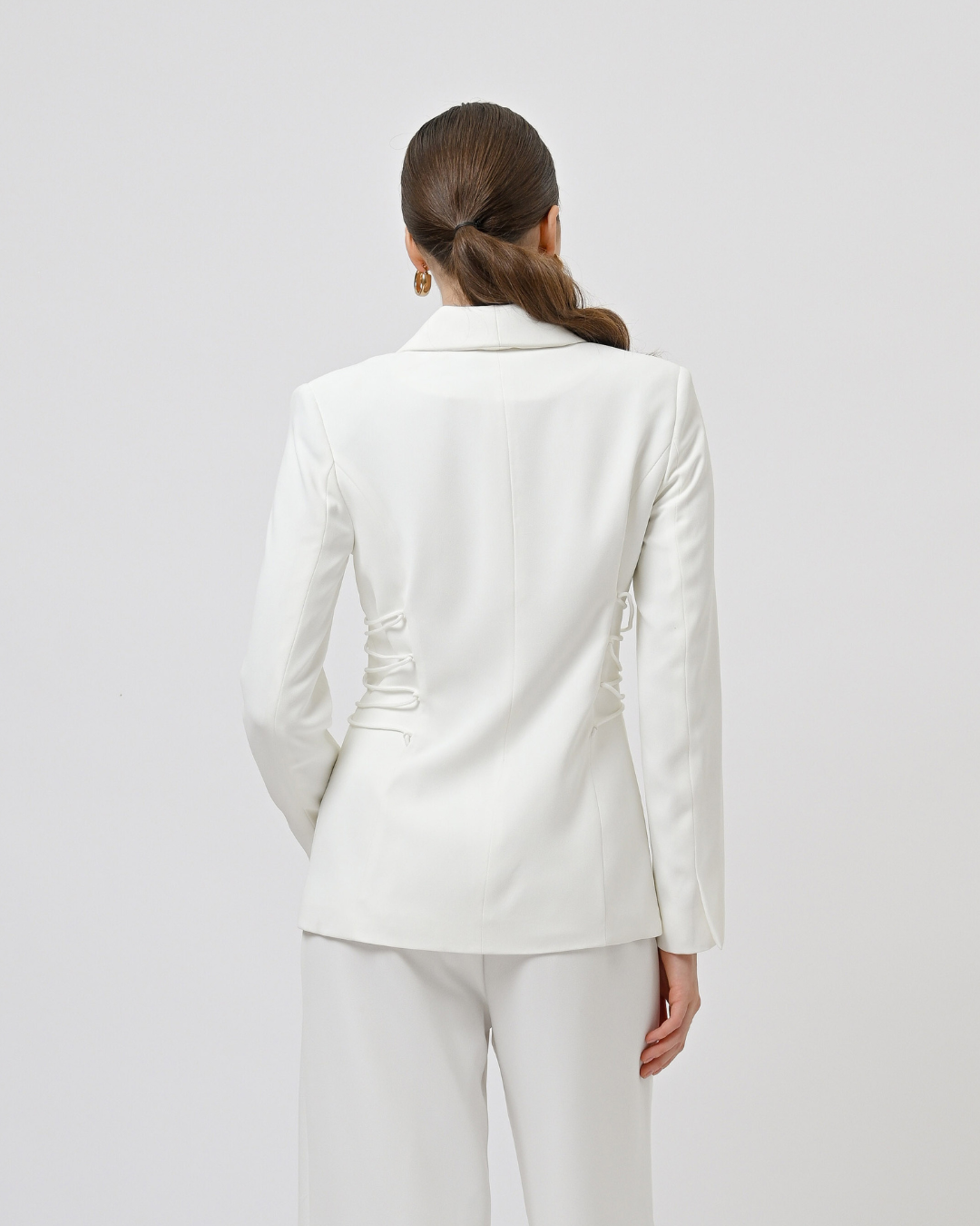 Zola Lace Up Blazer