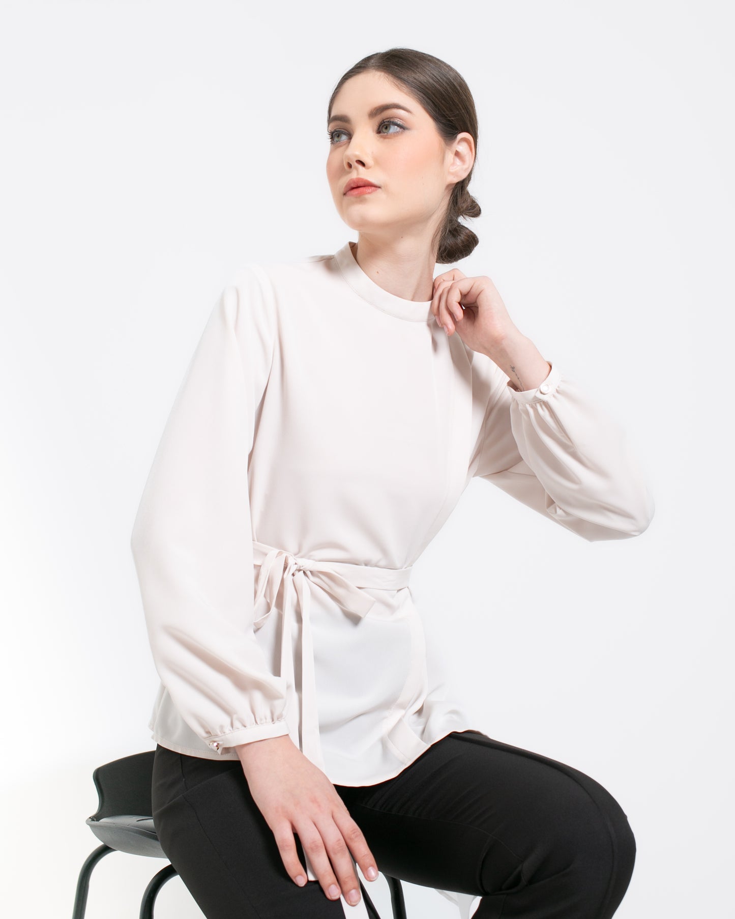 Divya Asymmetric Blouse