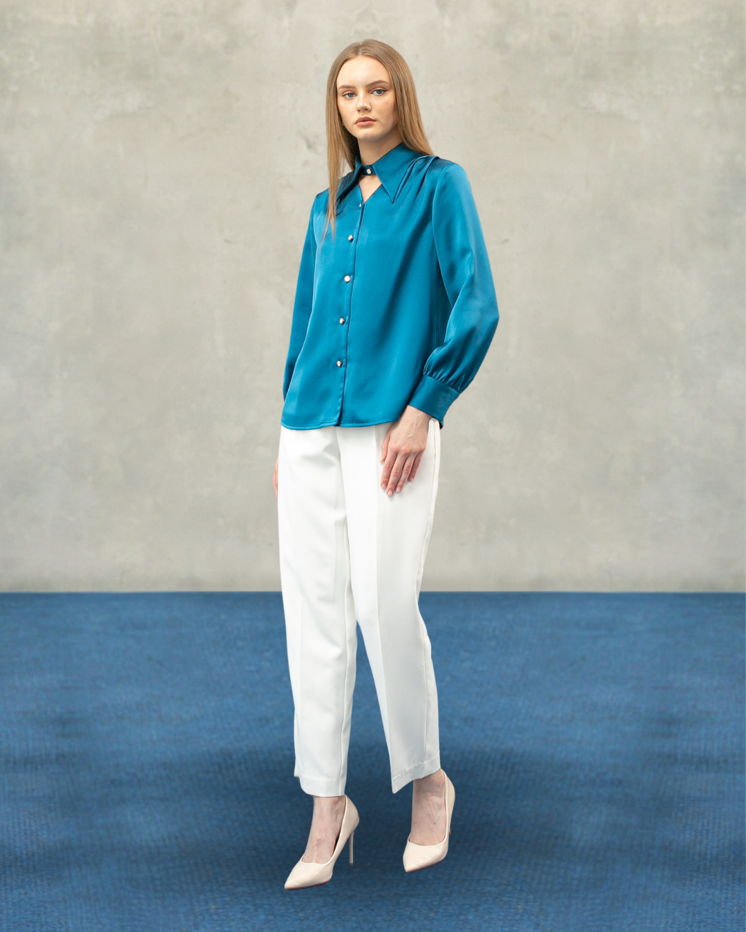 Georgina Spread Collar Shirt