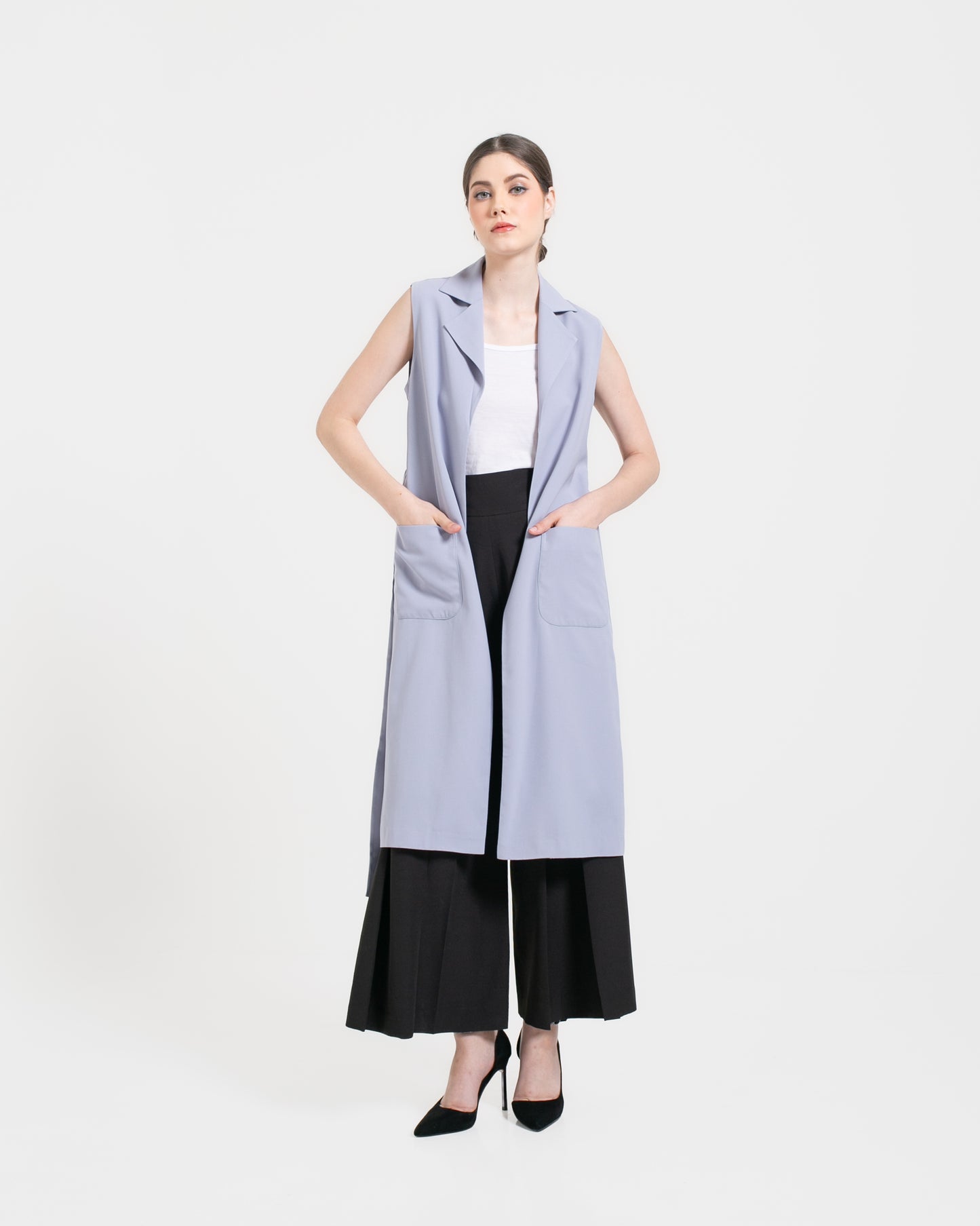 Delilah Long Vest