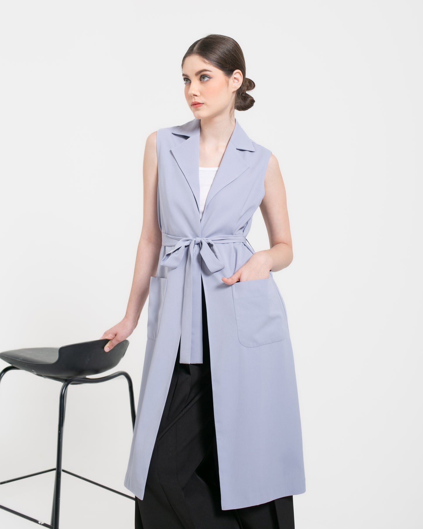 Delilah Long Vest