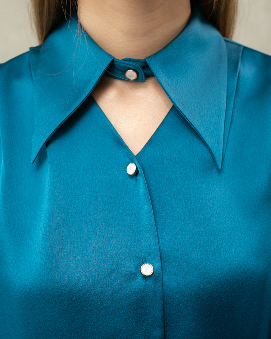 Georgina Spread Collar Shirt