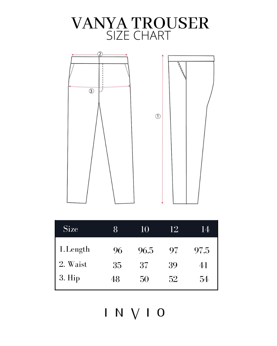 Vanya Scallop Pocket Trouser