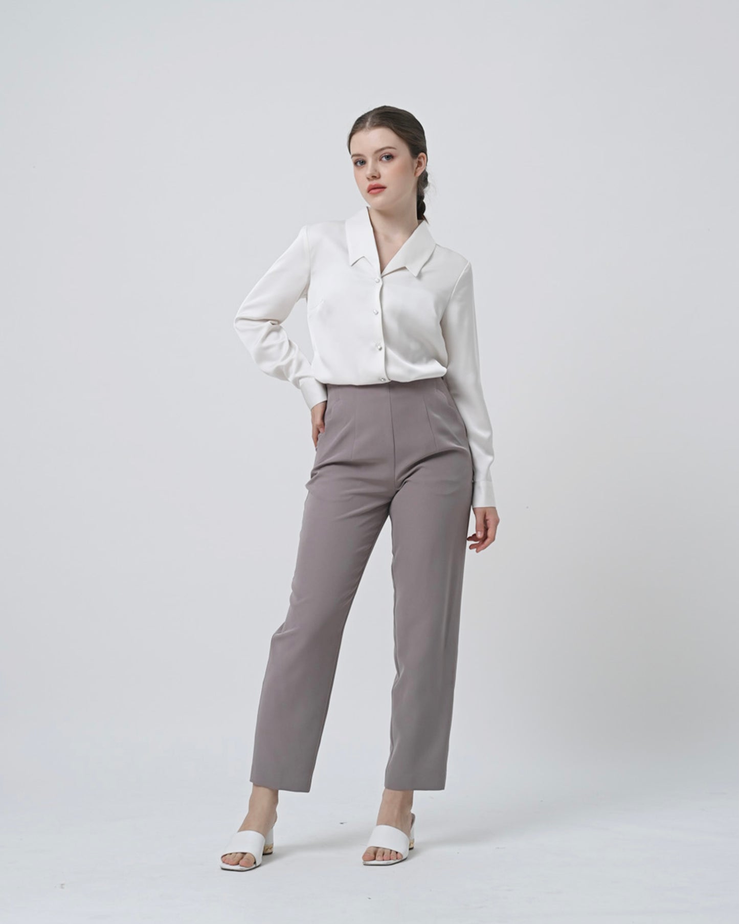 Vanya Scallop Pocket Trouser
