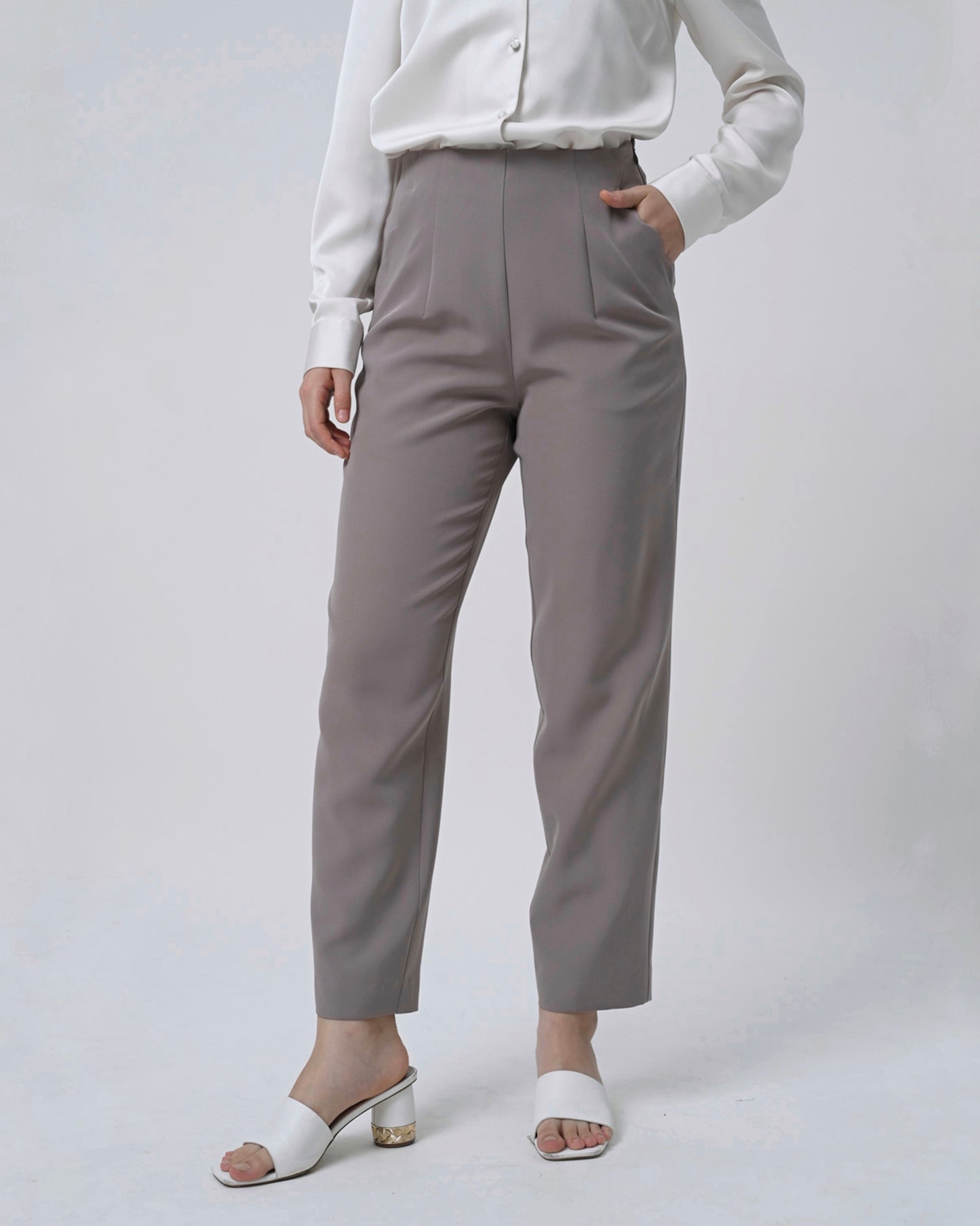 Vanya Scallop Pocket Trouser