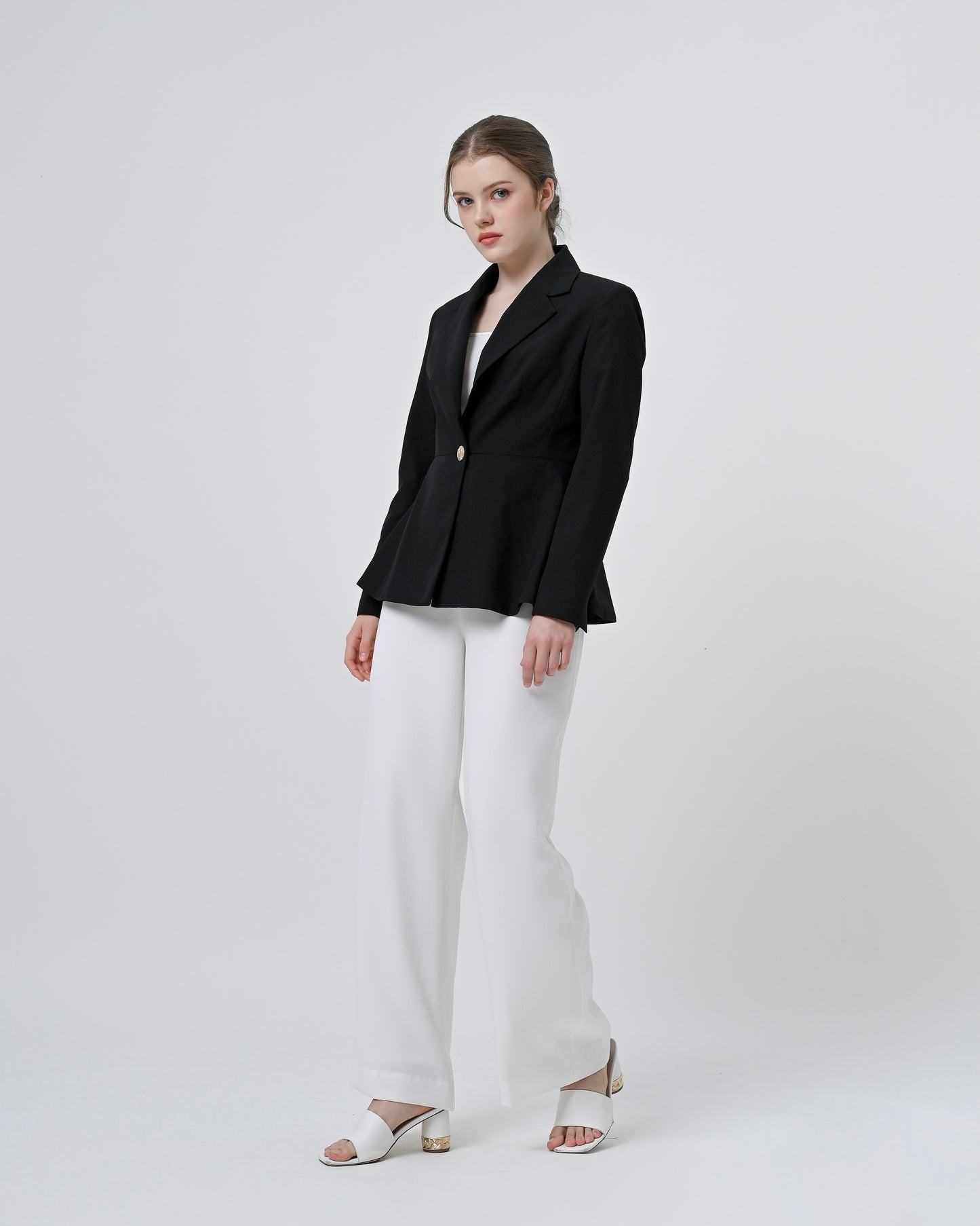 Victoria Peplum Hem Blazer