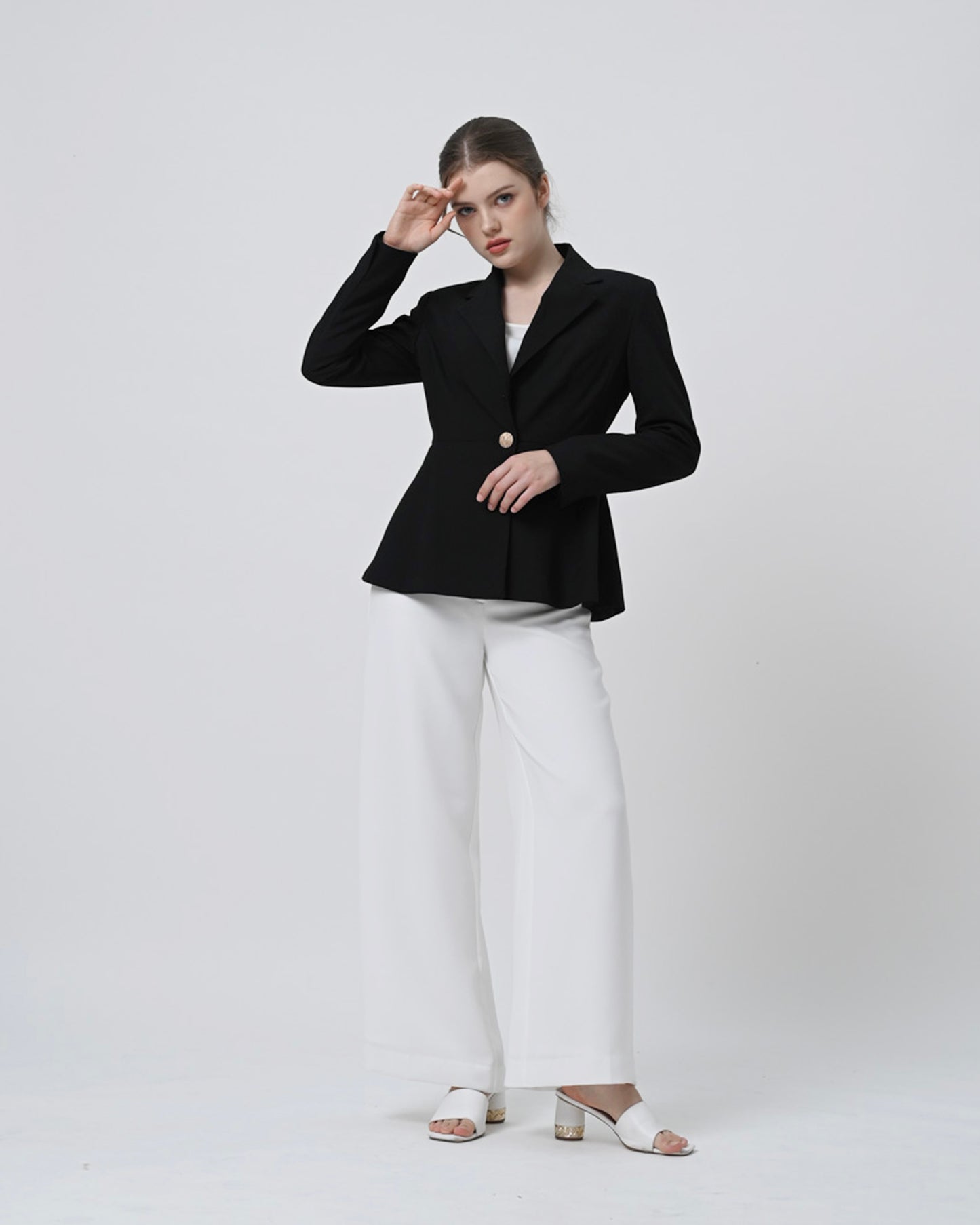 Victoria Peplum Hem Blazer