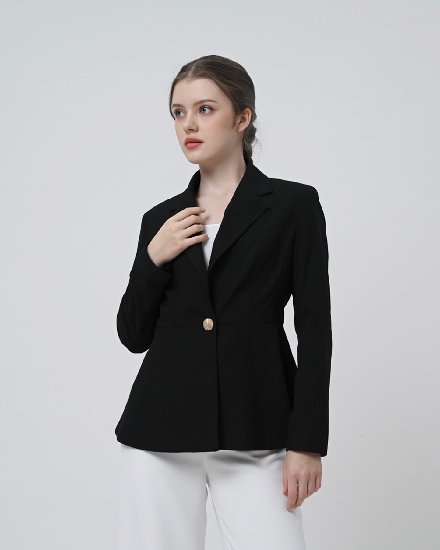 Victoria Peplum Hem Blazer
