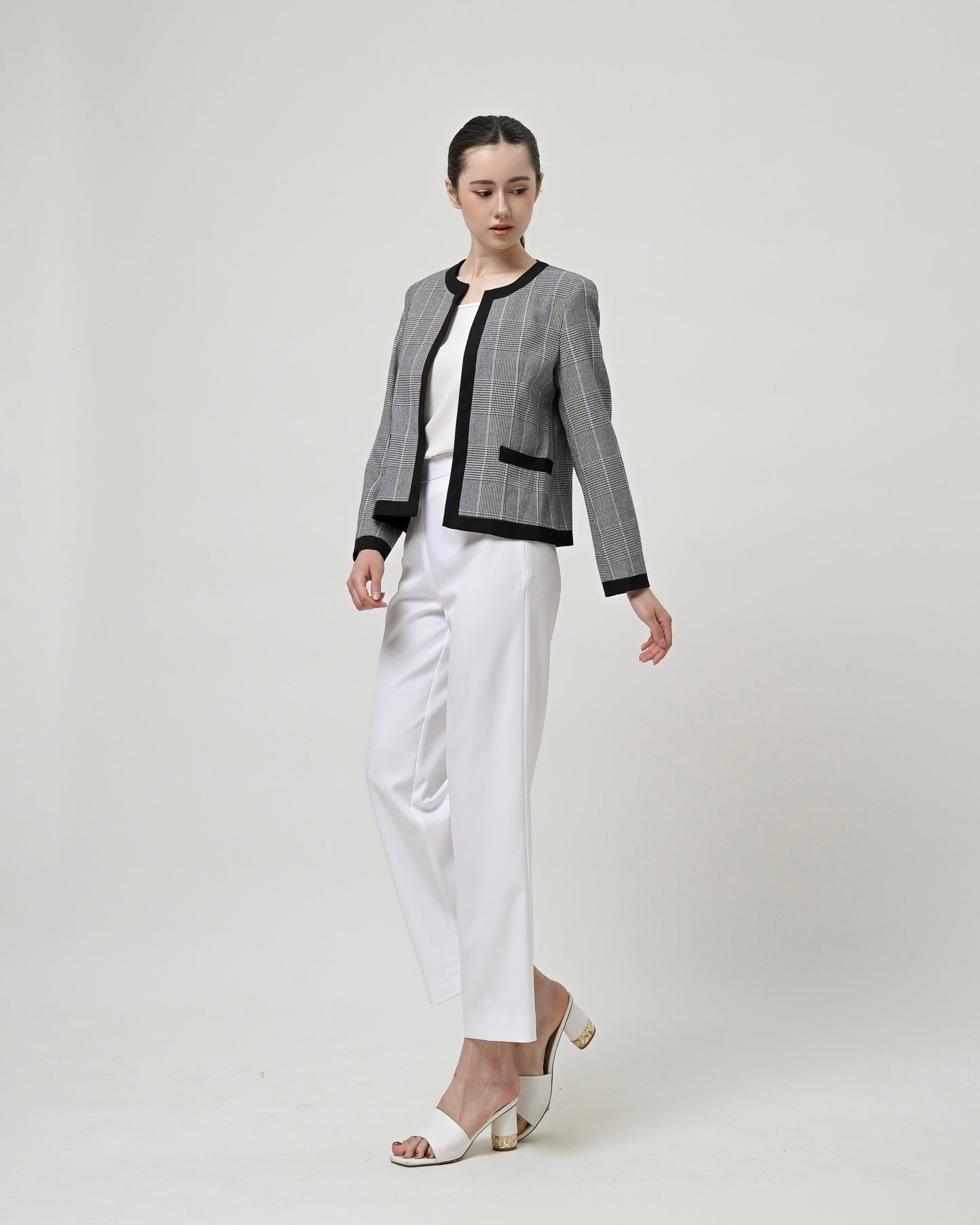 Tiera Check Jacket