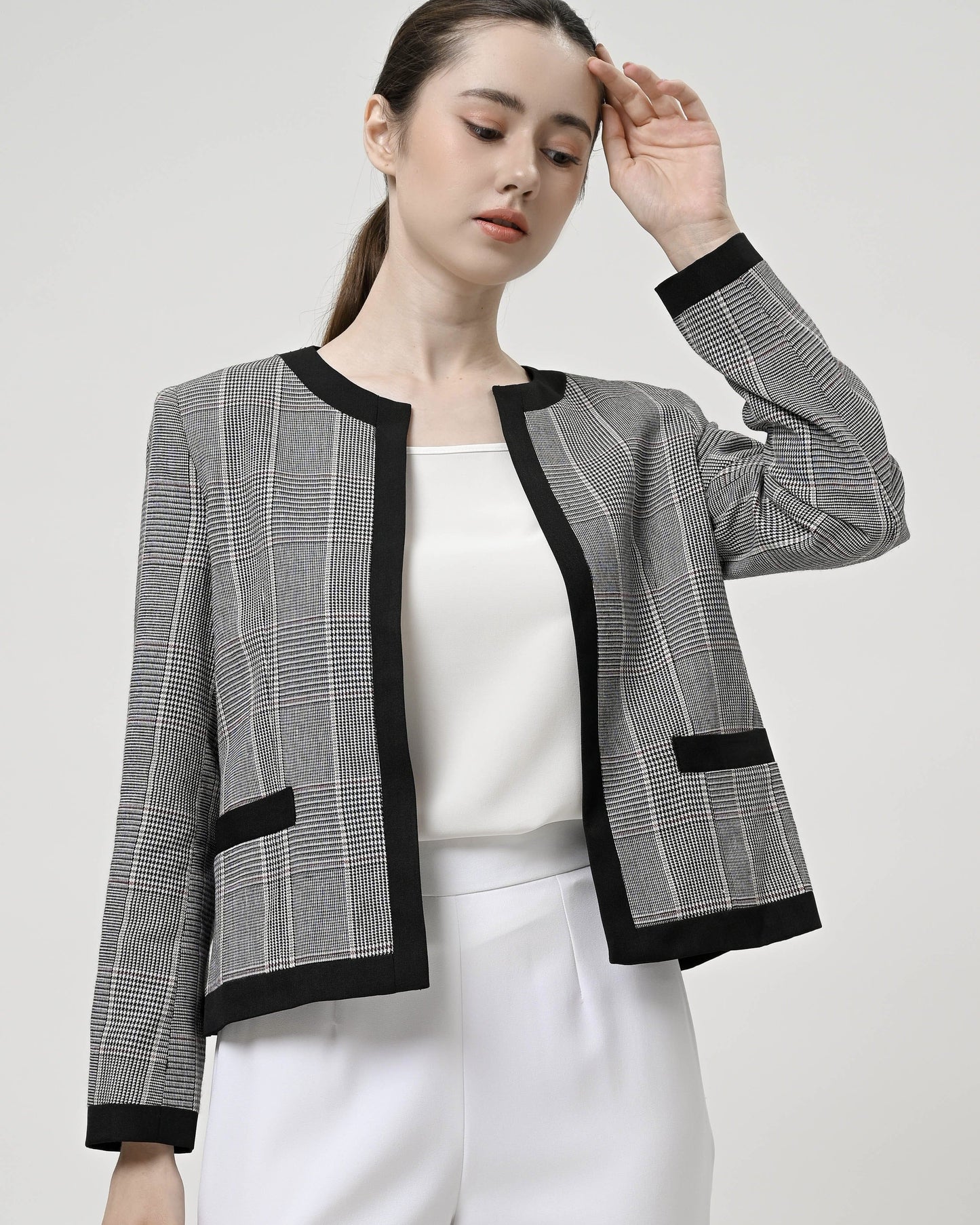 Tiera Check Jacket