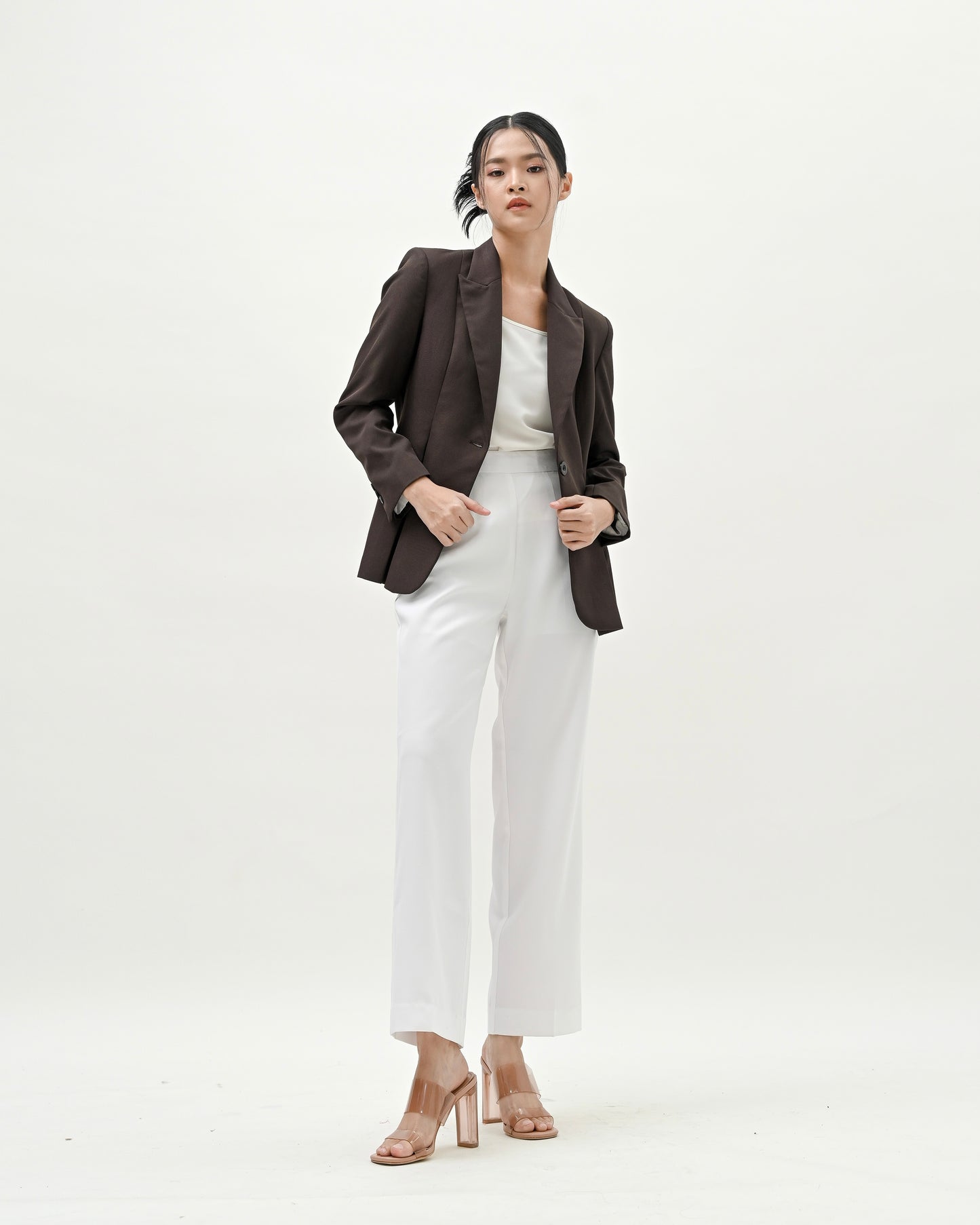 Skylar Pleated Blazer