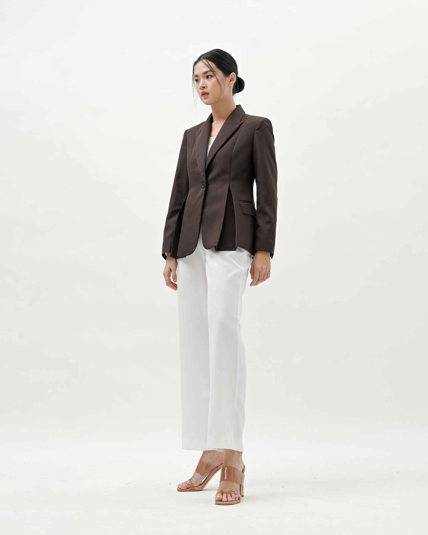Skylar Pleated Blazer