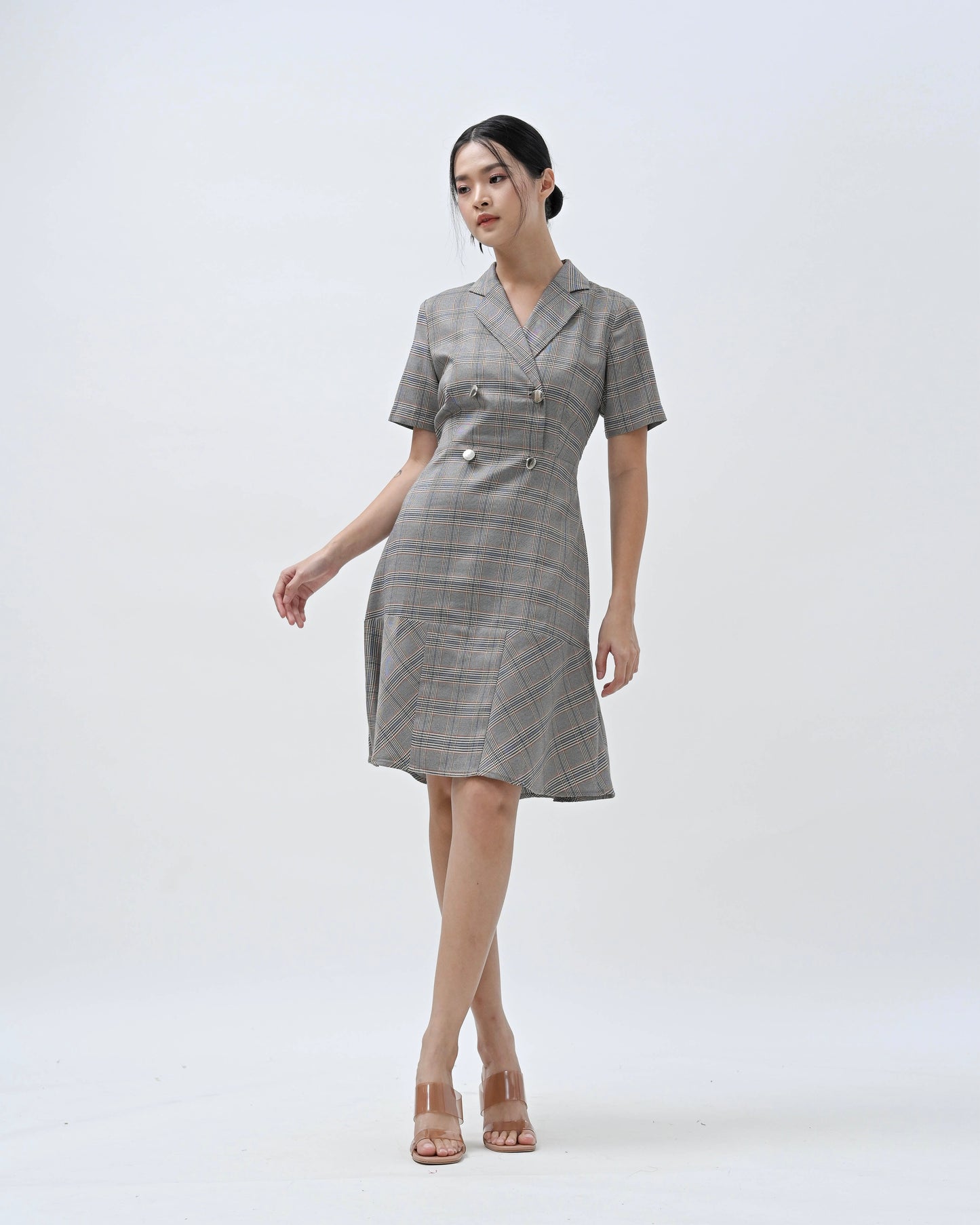 Shelley Plaid Dress
