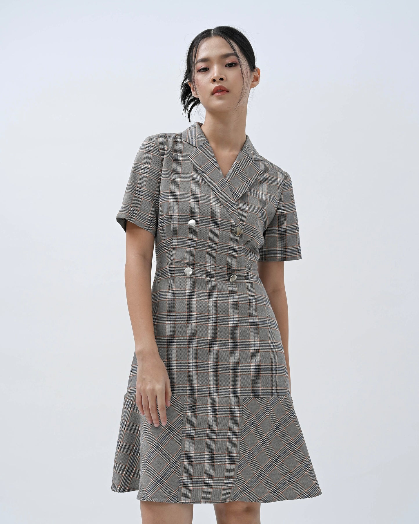 Shelley Plaid Dress