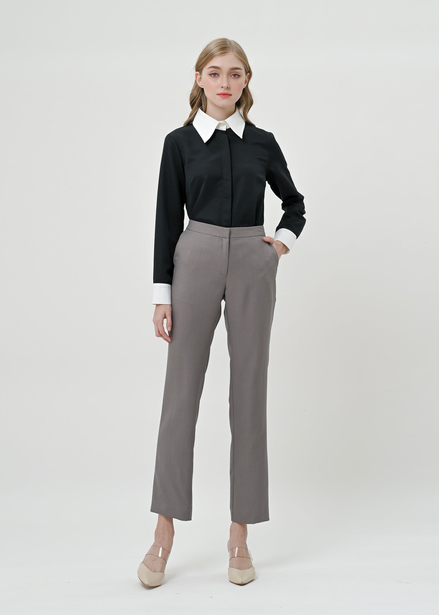 Paige Trouser Grey