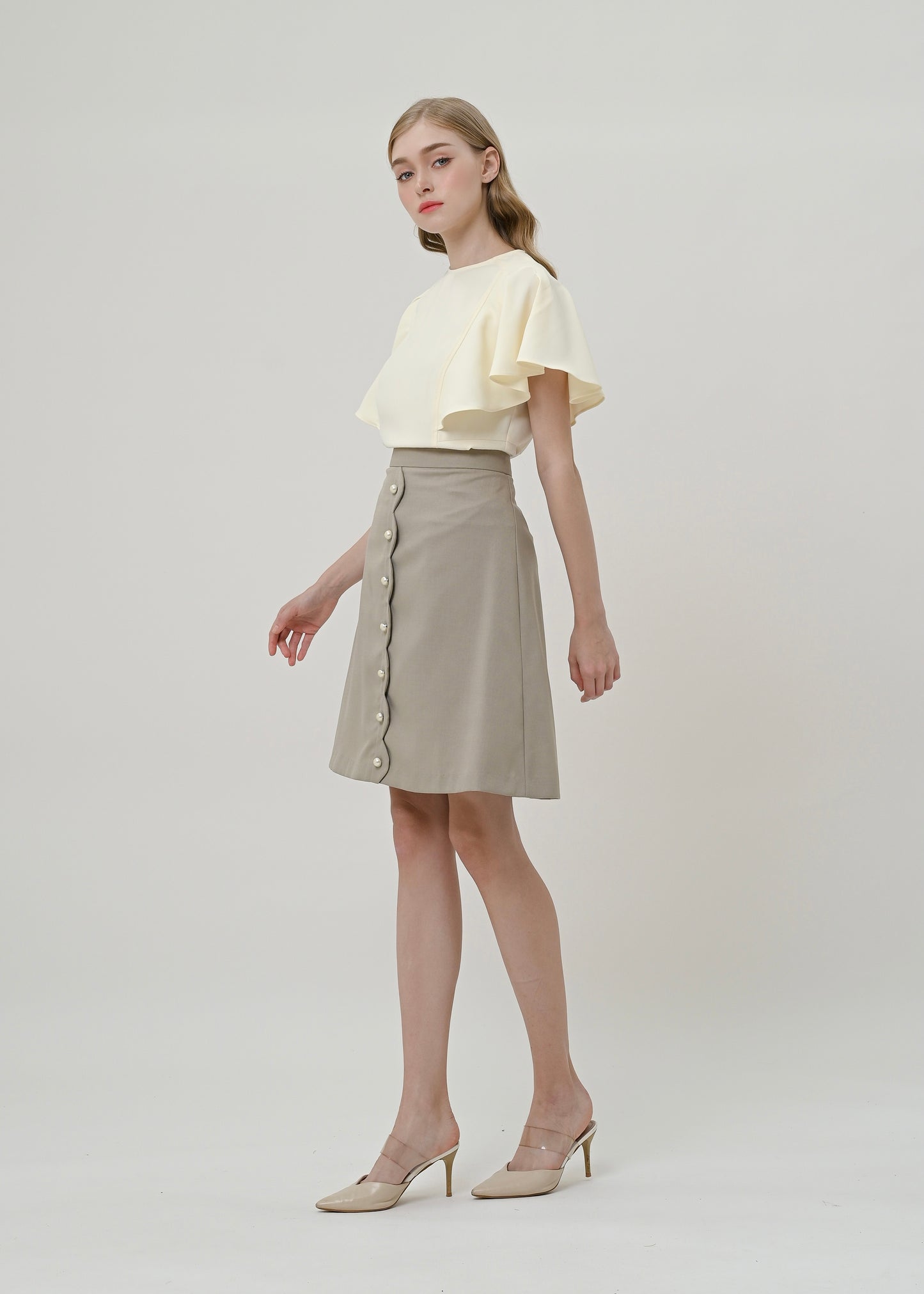 Princie Scalloped Skirt